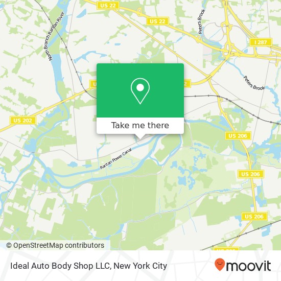 Ideal Auto Body Shop LLC map