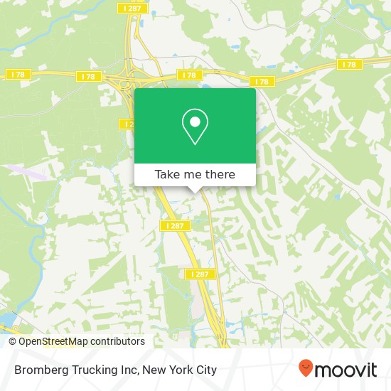 Bromberg Trucking Inc map