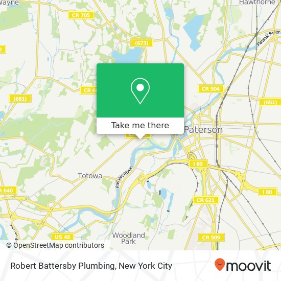 Mapa de Robert Battersby Plumbing