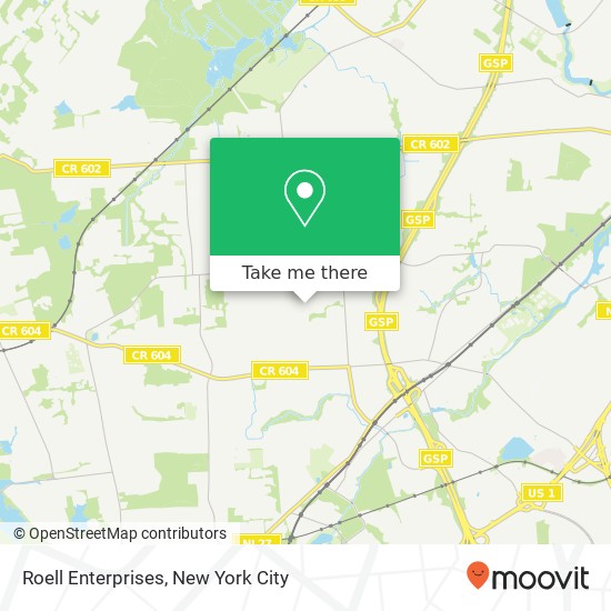 Roell Enterprises map