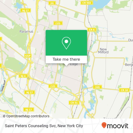 Mapa de Saint Peters Counseling Svc