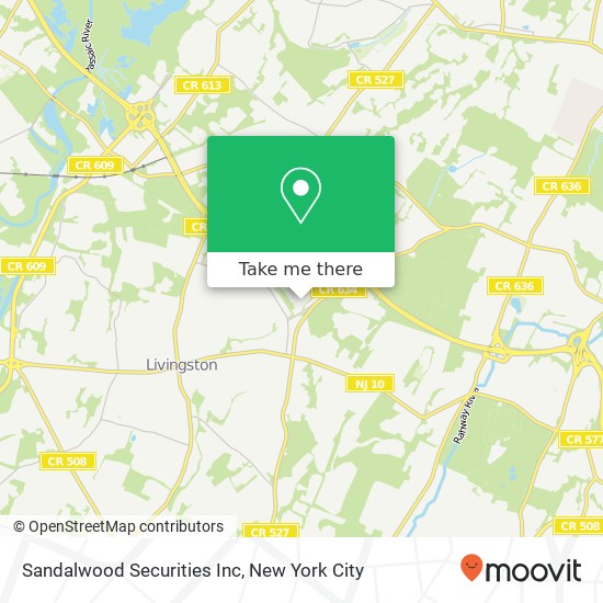 Sandalwood Securities Inc map