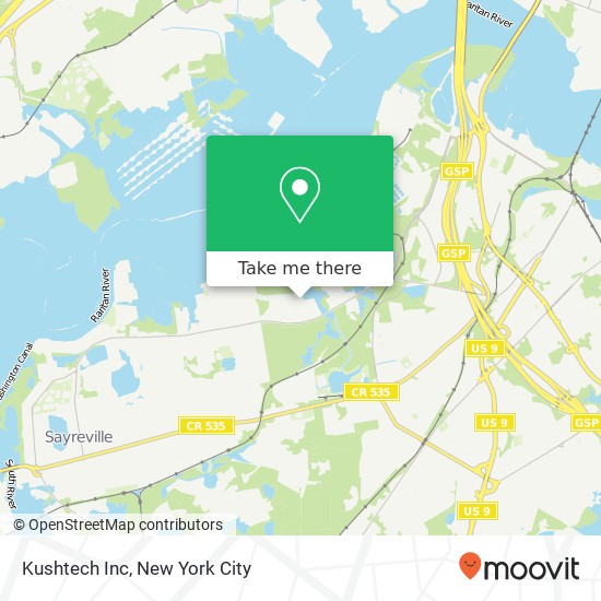 Kushtech Inc map