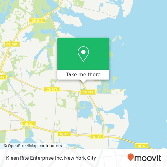 Mapa de Kleen Rite Enterprise Inc
