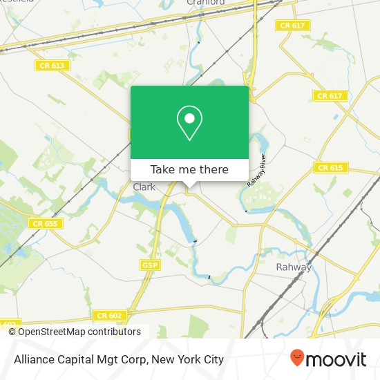 Alliance Capital Mgt Corp map