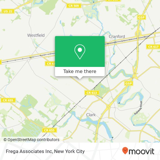 Frega Associates Inc map