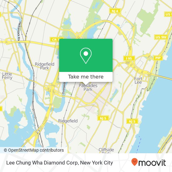 Lee Chung Wha Diamond Corp map