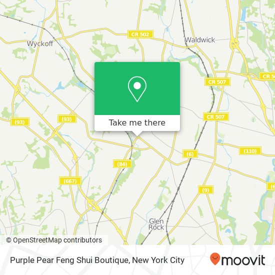 Mapa de Purple Pear Feng Shui Boutique