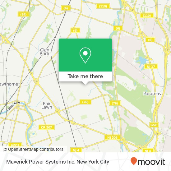 Mapa de Maverick Power Systems Inc