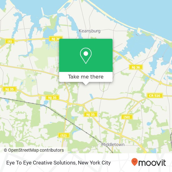 Eye To Eye Creative Solutions map