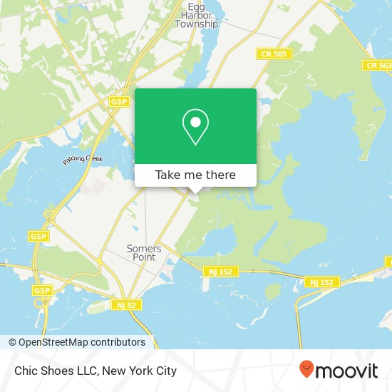 Chic Shoes LLC map