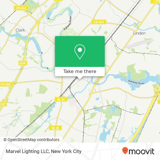 Mapa de Marvel Lighting LLC