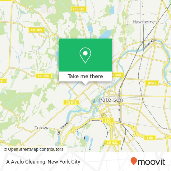 A Avalo Cleaning map