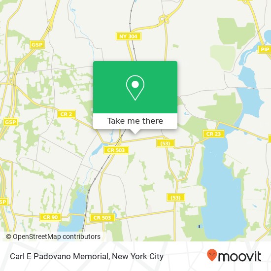 Mapa de Carl E Padovano Memorial