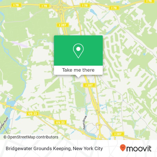 Bridgewater Grounds Keeping map