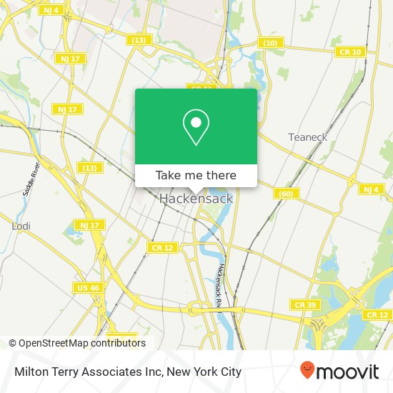 Milton Terry Associates Inc map