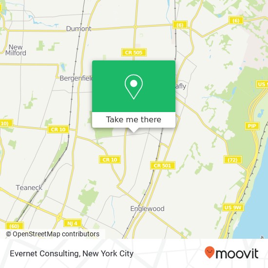 Evernet Consulting map