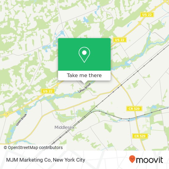 MJM Marketing Co map