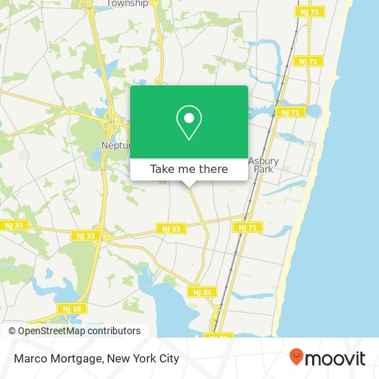 Mapa de Marco Mortgage