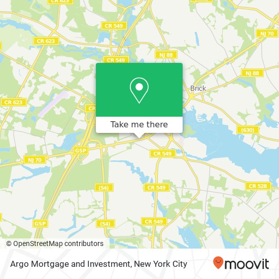 Argo Mortgage and Investment map