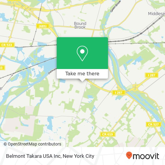 Belmont Takara USA Inc map