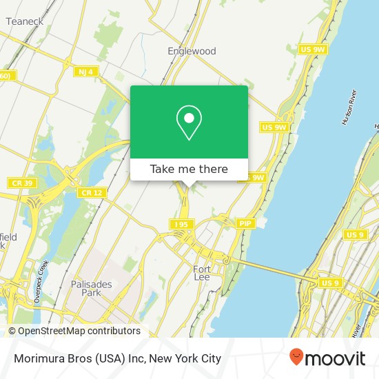 Morimura Bros (USA) Inc map