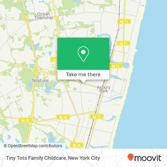 Tiny Tots Family Childcare map