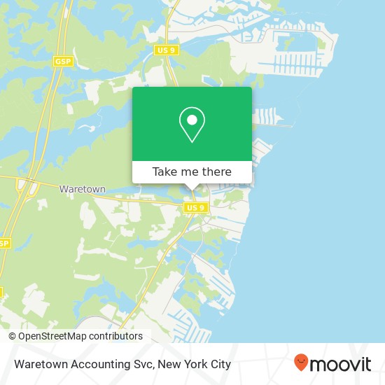 Waretown Accounting Svc map
