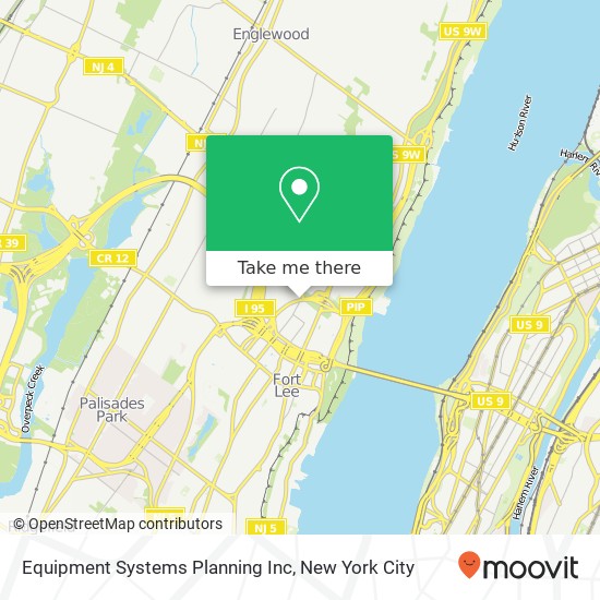 Equipment Systems Planning Inc map