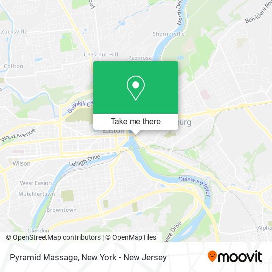 Pyramid Massage map