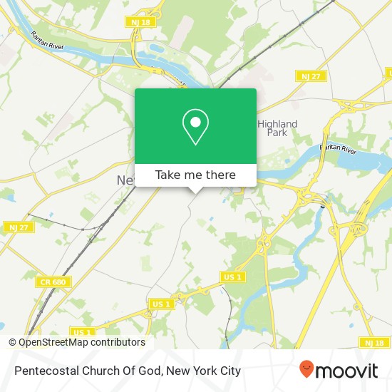 Mapa de Pentecostal Church Of God