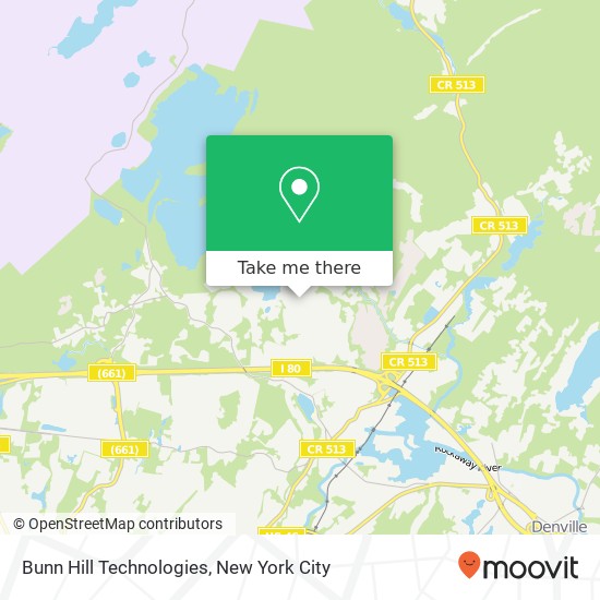 Mapa de Bunn Hill Technologies