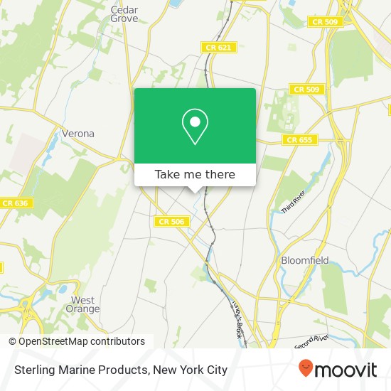 Mapa de Sterling Marine Products