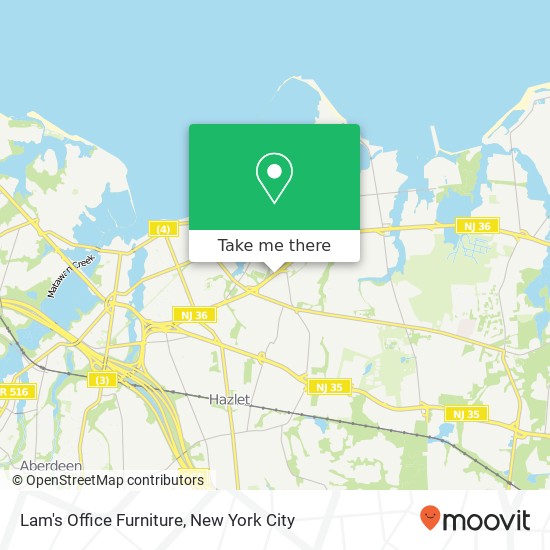 Lam's Office Furniture map