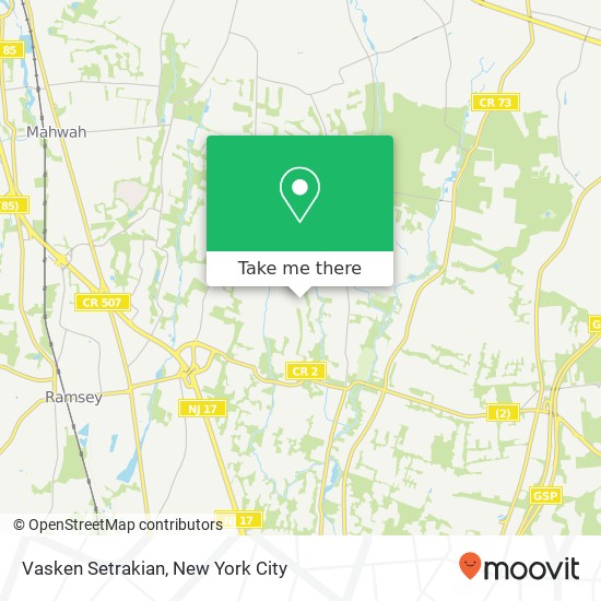 Mapa de Vasken Setrakian