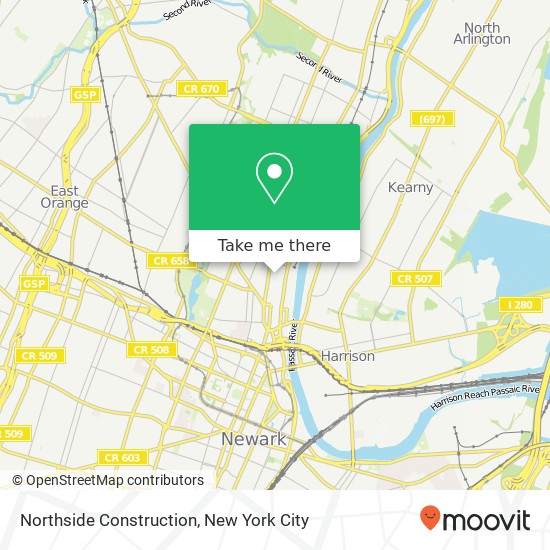 Mapa de Northside Construction