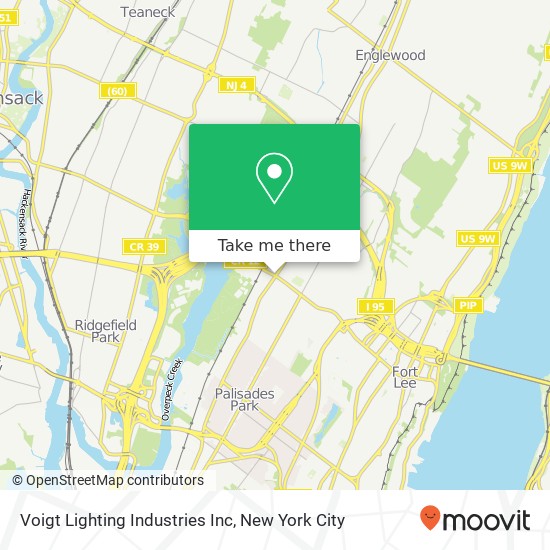 Voigt Lighting Industries Inc map