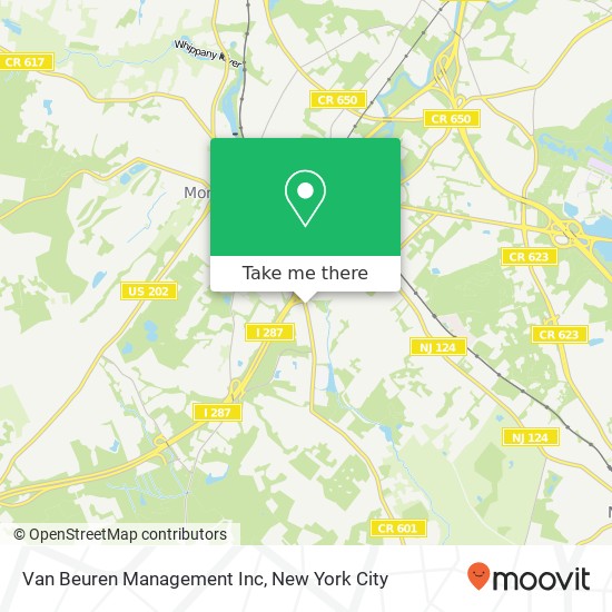 Mapa de Van Beuren Management Inc