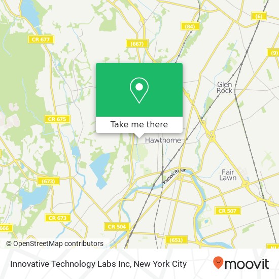 Innovative Technology Labs Inc map