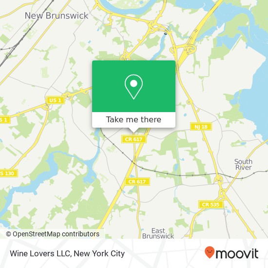 Wine Lovers LLC map