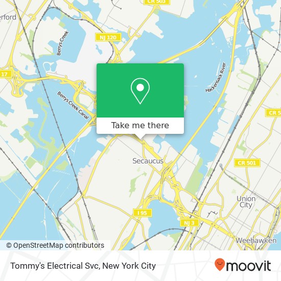 Mapa de Tommy's Electrical Svc