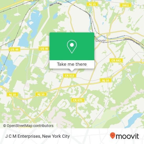 J C M Enterprises map