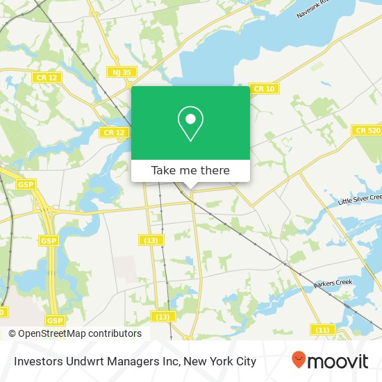 Investors Undwrt Managers Inc map