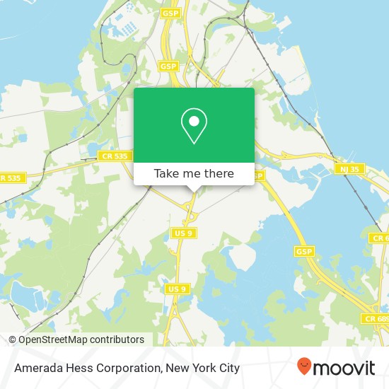 Mapa de Amerada Hess Corporation