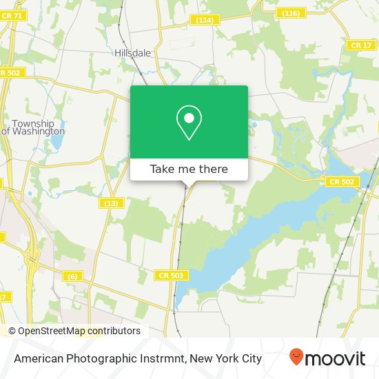 American Photographic Instrmnt map