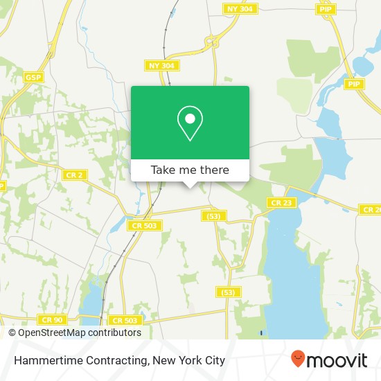 Hammertime Contracting map