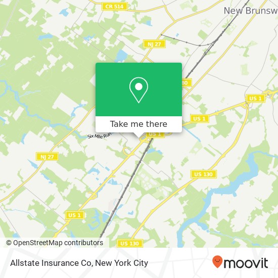 Allstate Insurance Co map