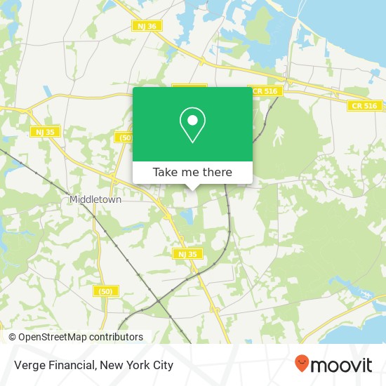 Verge Financial map