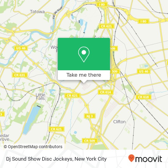 Dj Sound Show Disc Jockeys map