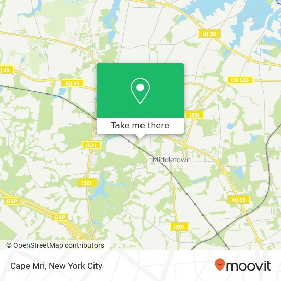 Cape Mri map